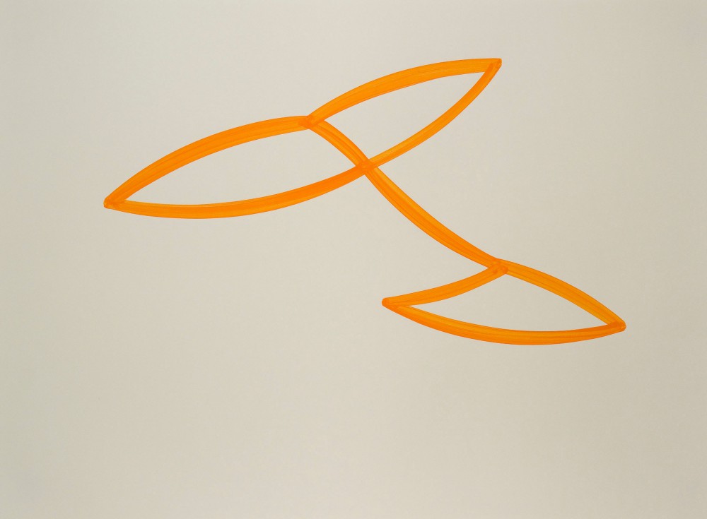 lines in orange